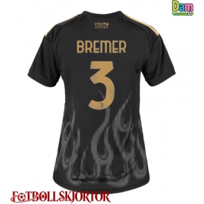Juventus Gleison Bremer #3 Tredjetröja Dam 2026-27 Kortärmad